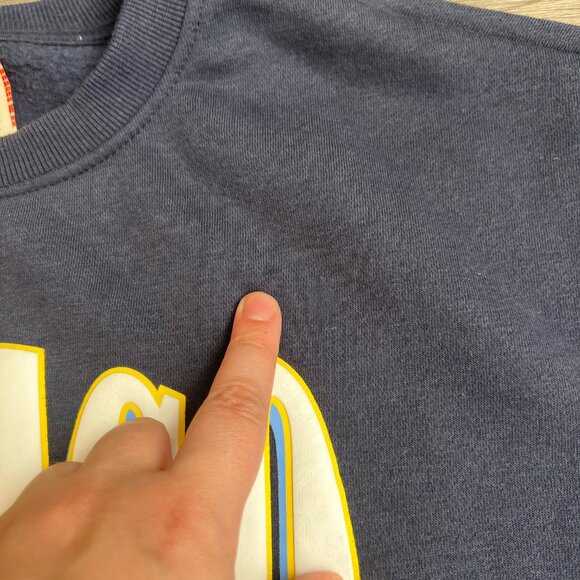 WNBA Ultra Game Official Chicago Sky Oversized Crewneck Sweatshirt Size 2XL - Picture 7 of 7